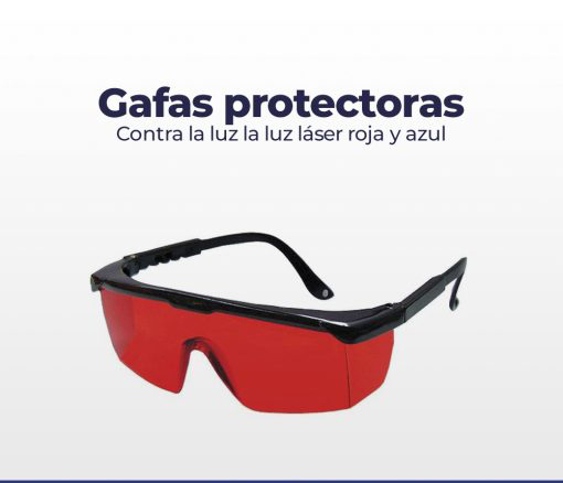 Gafas Protectoras contra Luz láser azul y roja - 1Spot2Shop